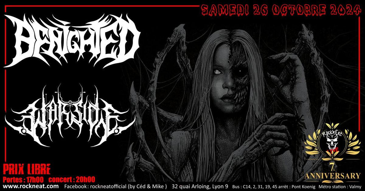 7\u00e8 Anniv Rock n Eat \/\/ BENIGHTED + WARSIDE