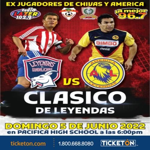 Leyendas Chivas vs Leyendas America - Oxnard, CA