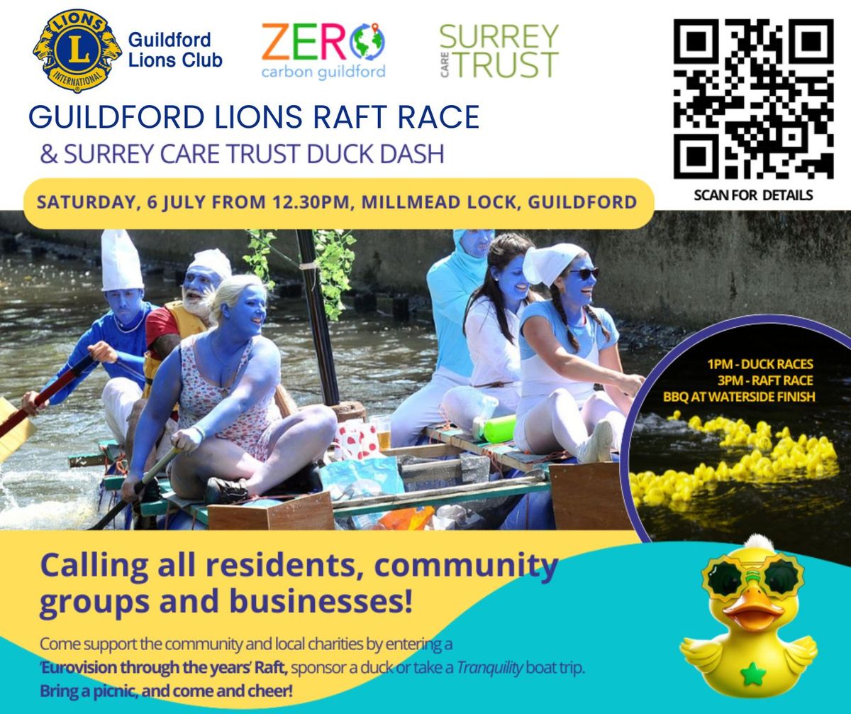 Guildford Lions Charity Raft Race 2024