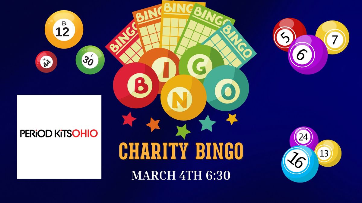 Charity Bingo with Period Kits Ohio