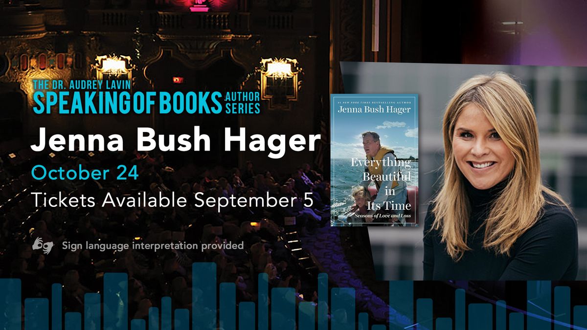 Speaking of Books featuring Jenna Bush Hager