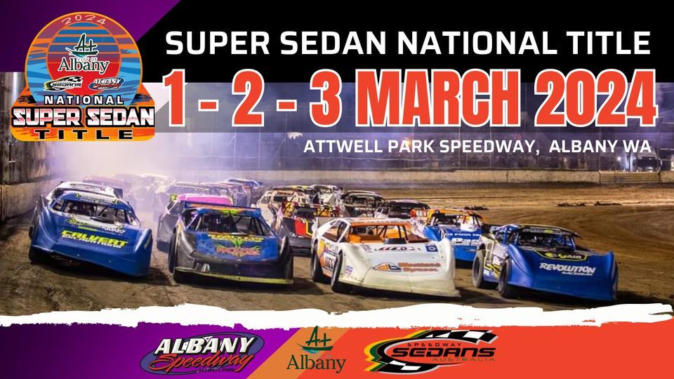 2024 National Super Sedan Title , Albany Speedway Club, 1 March to 3 March