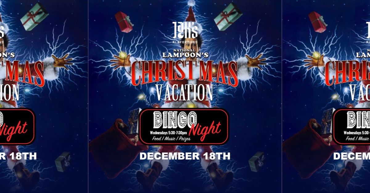 Christmas Vacation Bingo Night & Dinner