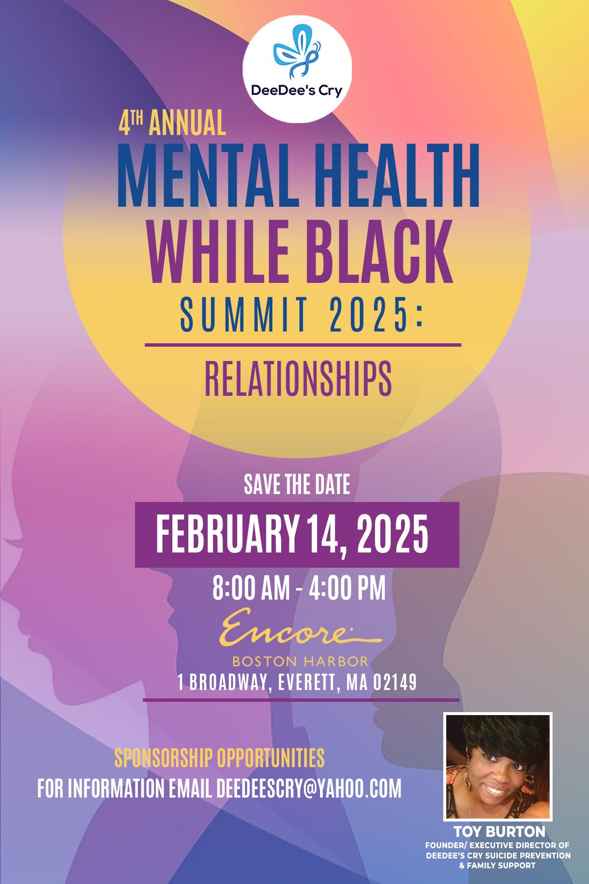 DeeDee\u2019s Cry Mental Health While Black Summit: Relationships 