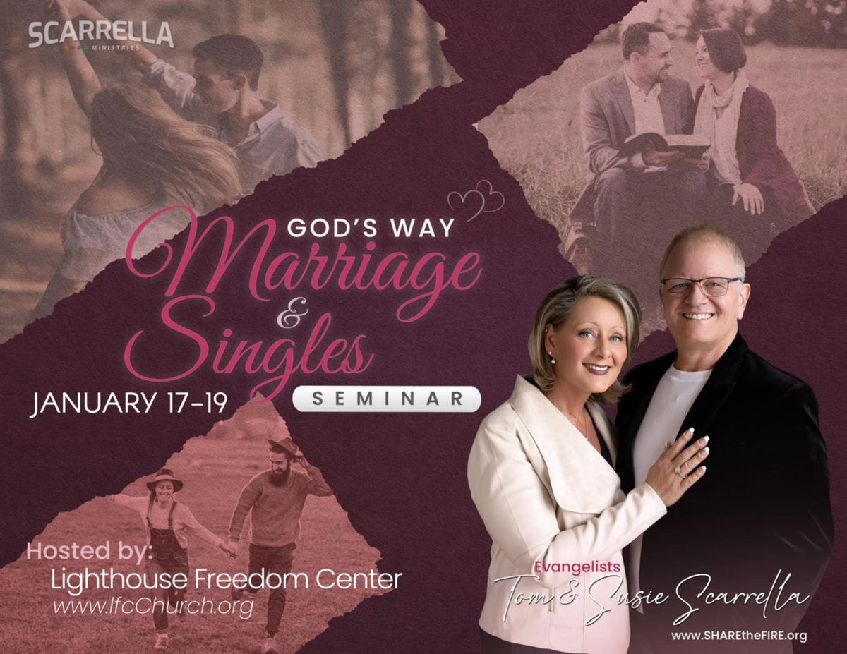 God's Way Marriage & Singles w\/ Evangelist Tom Scarrella 