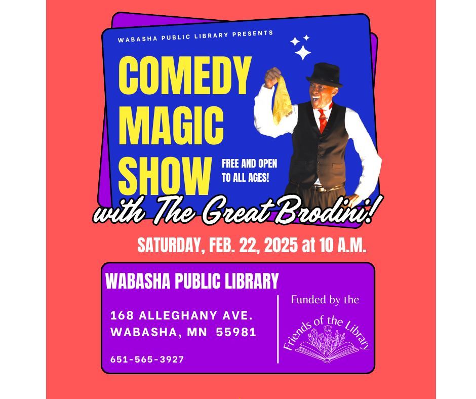 Comedy Magic Show with Brodini!