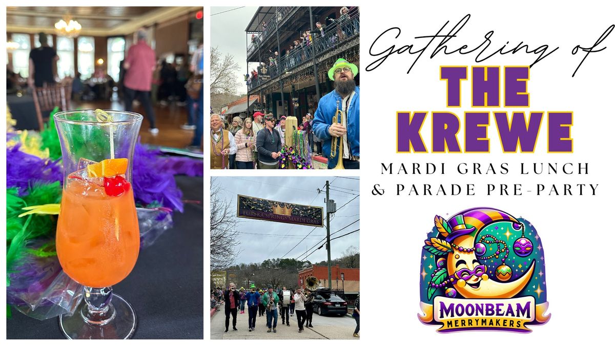 Gathering of the Krewe: Mardi Gras Lunch & Parade Kickoff