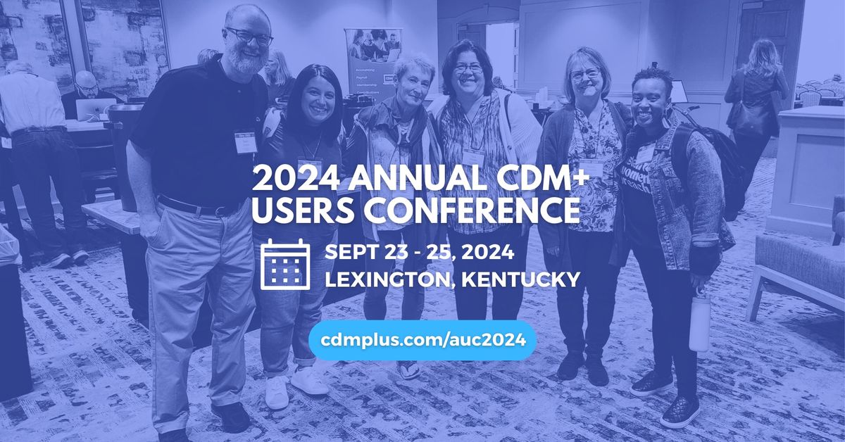 2024 Annual CDM+ Users Conference