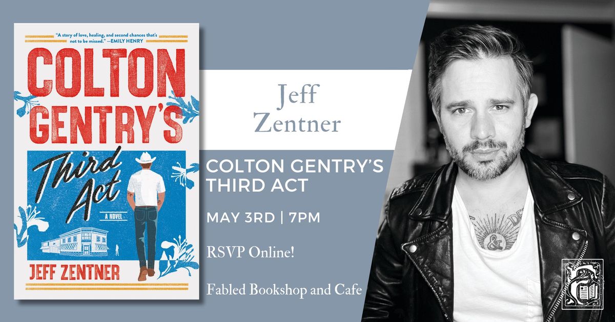 Jeff Zentner Discusses Colton Gentry's Third Act
