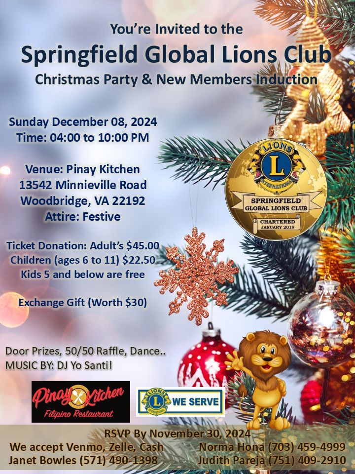 Christmas \ud83c\udf84 Party & New Member Induction 