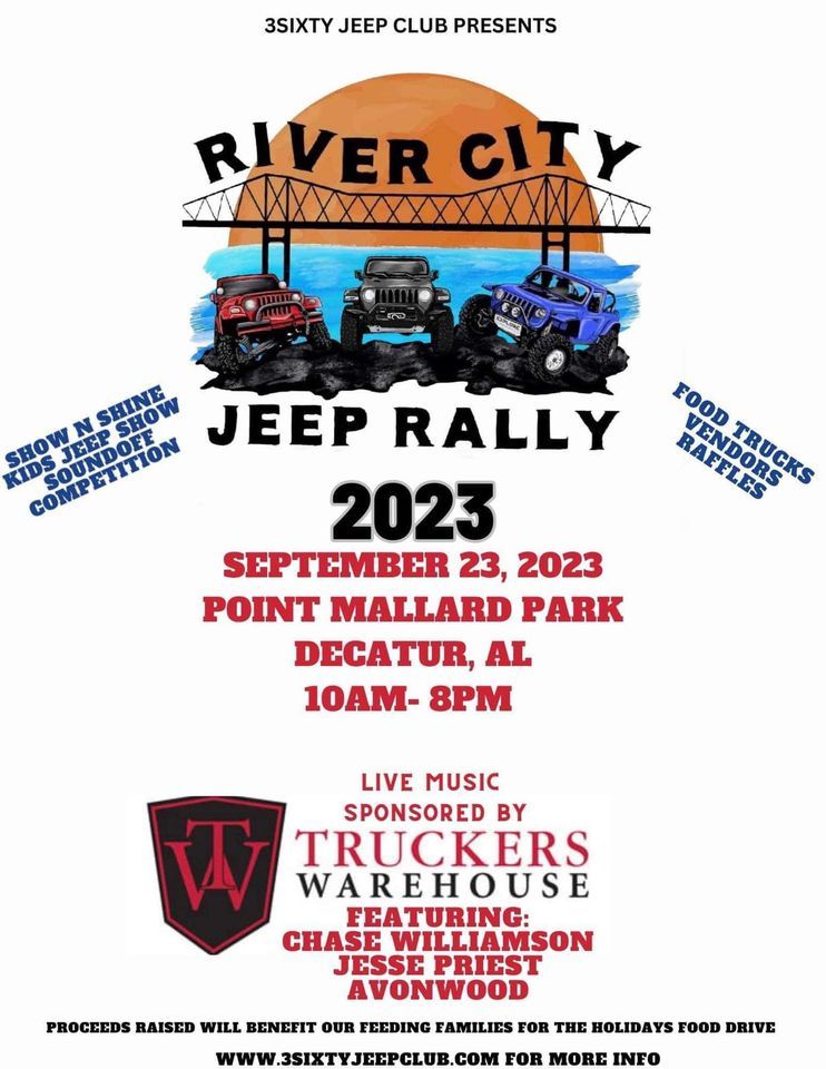 3Sixty Jeep Club\u2019s 2023 River City Jeep Rally