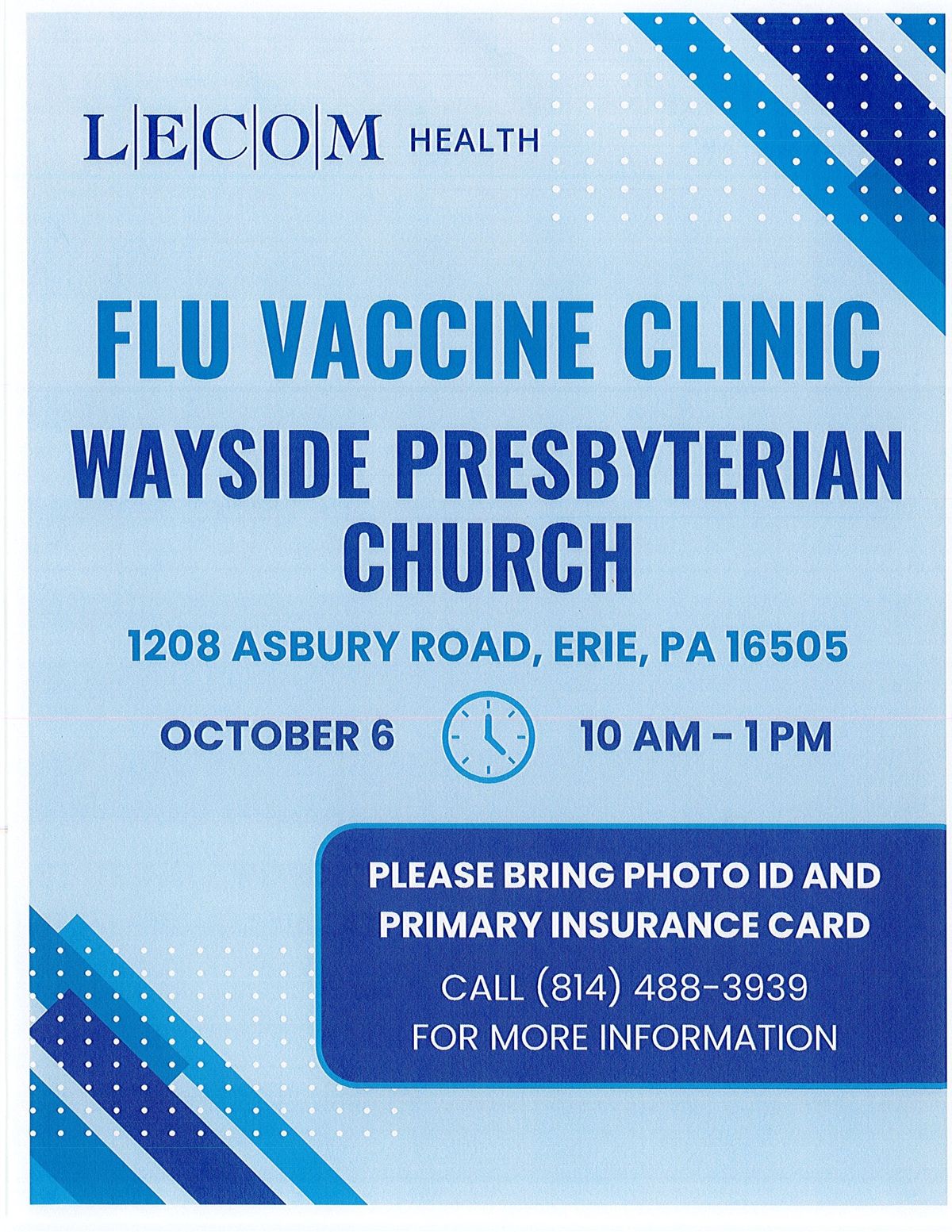 Flu Vaccine Clinic