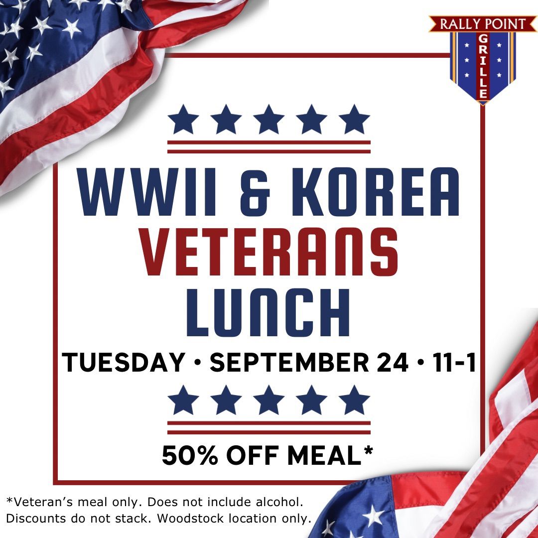 WWII & Korean War Veterans Lunch