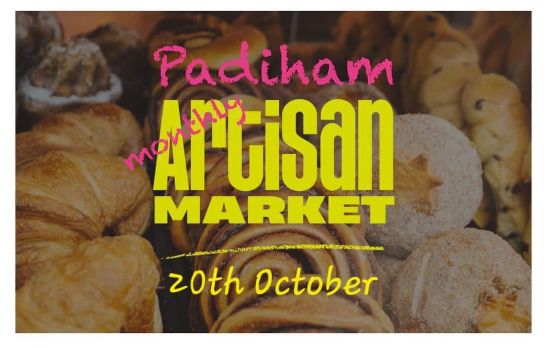 Padiham Monthly Artisan Market - 20th October, 10am-3pm