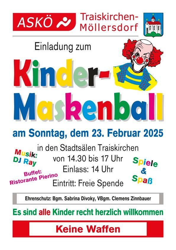 ASK\u00d6 Kindermaskenball