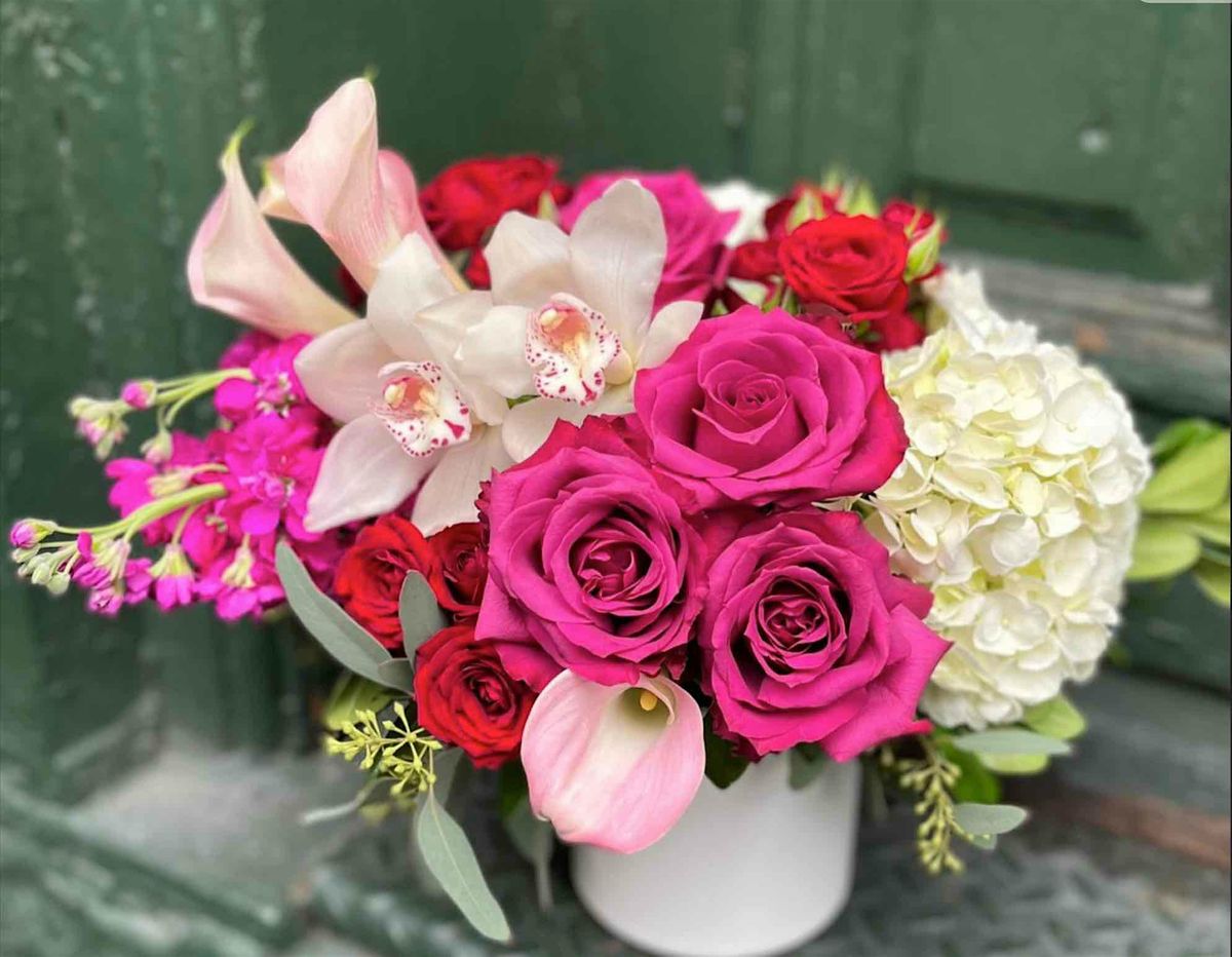 Galantine's Day Floral Workshop Gift:  Celebrate Friendship with Flowers