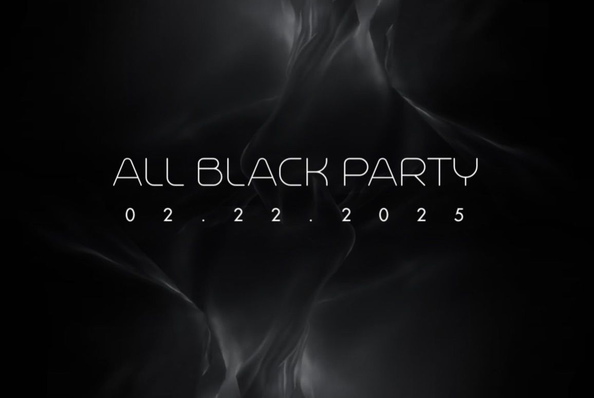 All Black Party