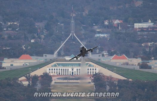 100 Years 60 Aircraft Flyover Lake Burley Griffin Canberra 31 March 2021