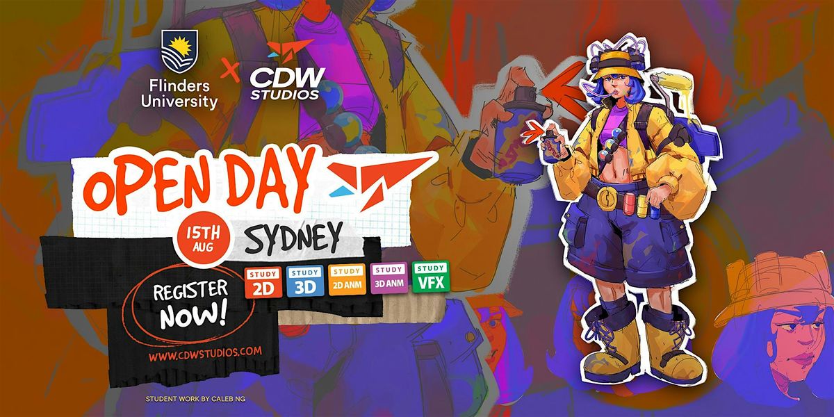 CDW Studios Open Day 2026 - Sydney Studio