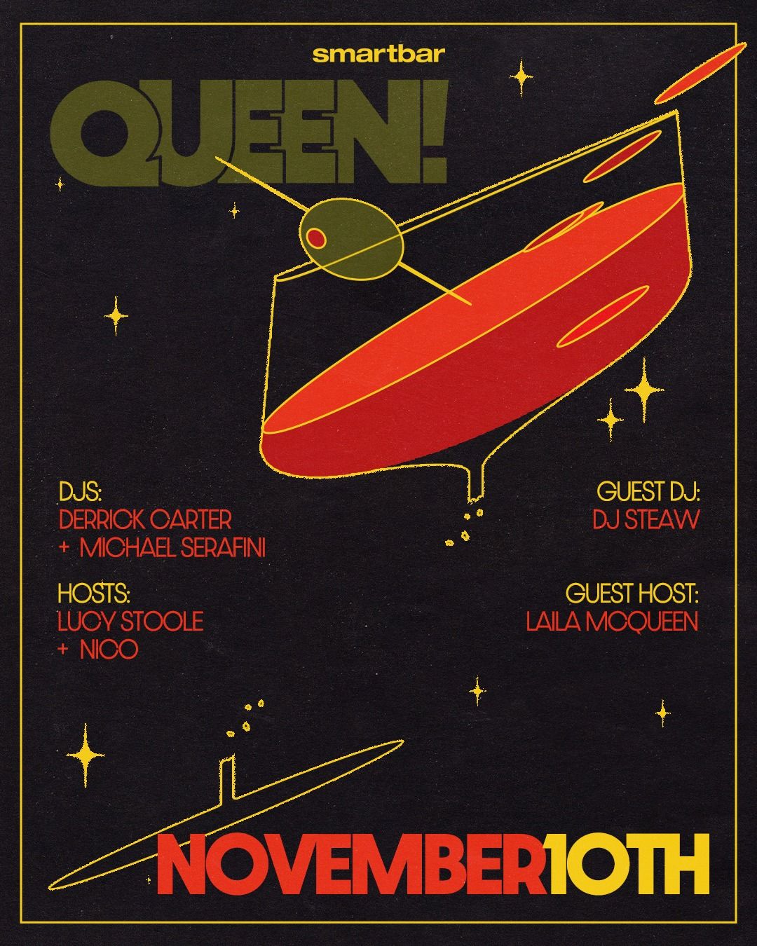 Queen! ft. DJ Steaw * Derrick Carter * Michael Serafini 