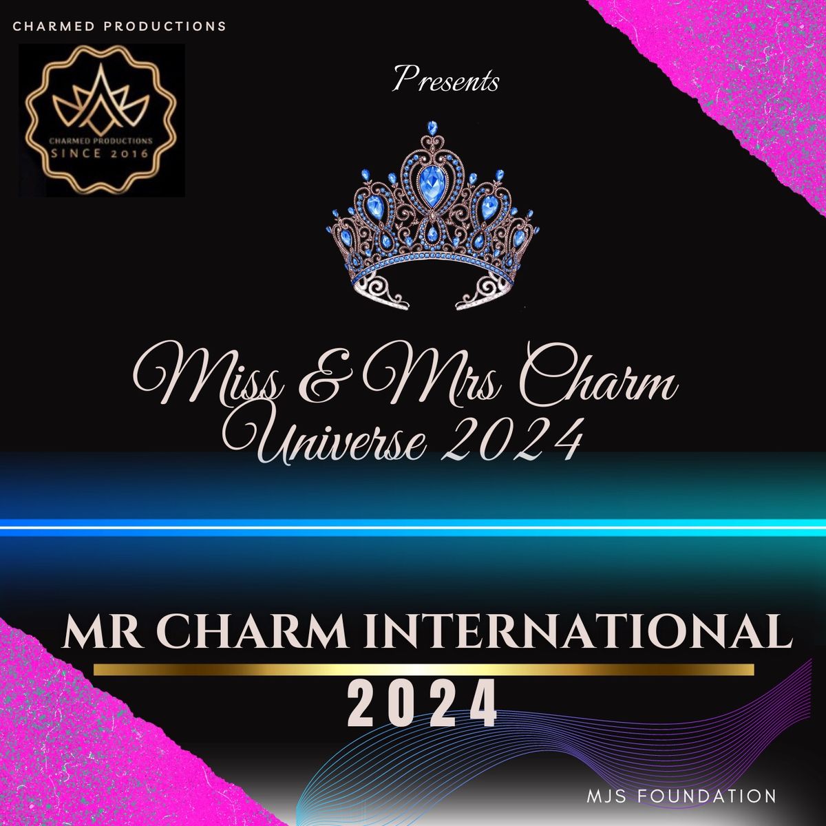 Miss-Mrs Charm Universe 2024 & Mr Charm International 2024