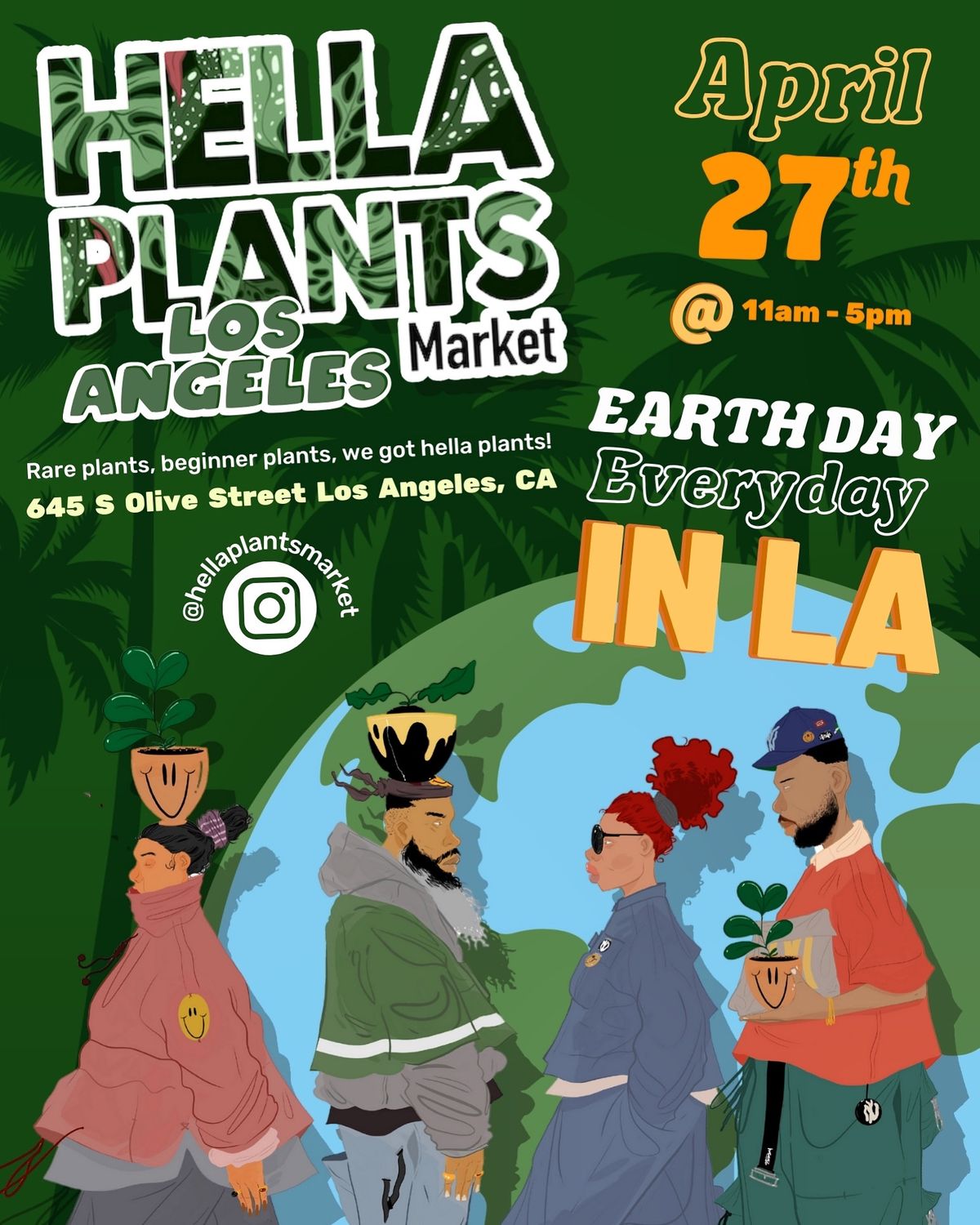 Earth Day Everyday: Hella Plants Market LA