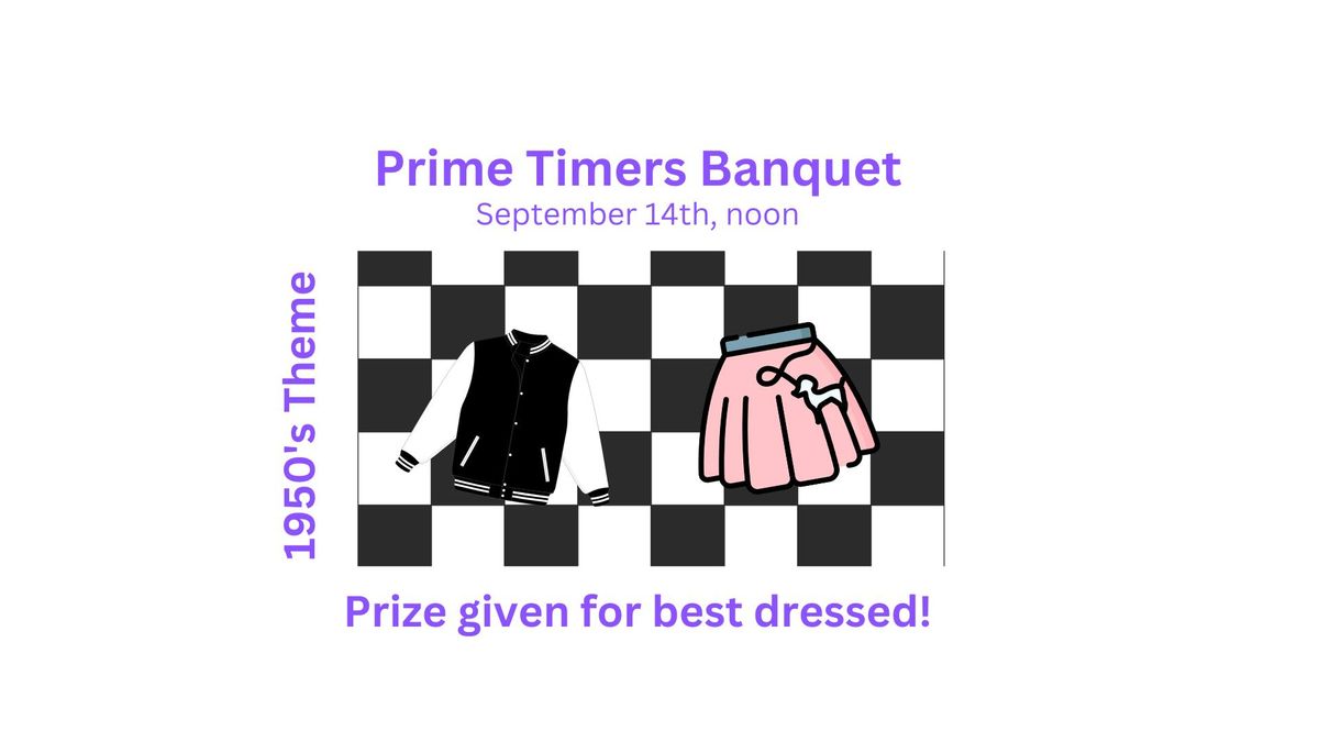 6th Annual Prime Timers Banquet