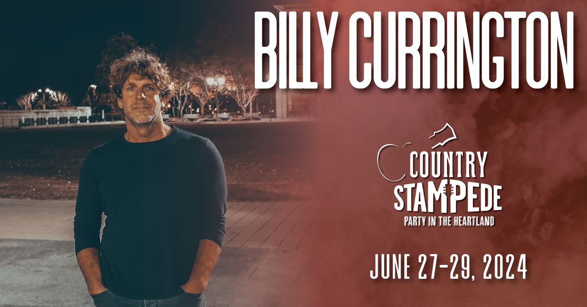 Billy Currington at the 2024 Country Stampede