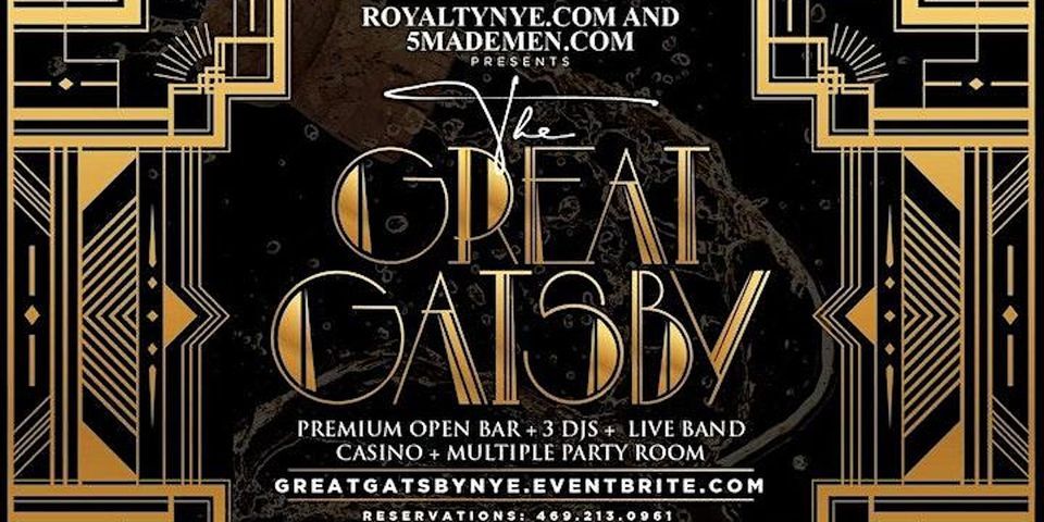GREAT GATSBY NEW YEAR'S EVE @ (Marriott Aloft Dallas Love Field)