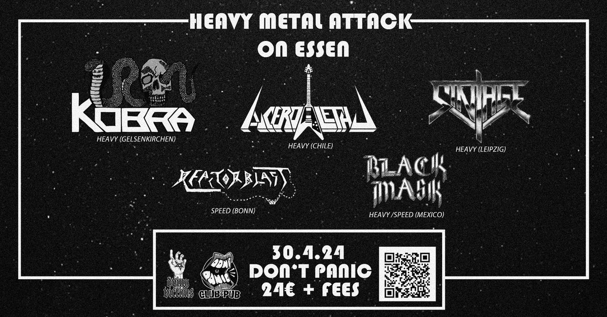Heavy Metal Attack on Essen - Don't Panic, Essen