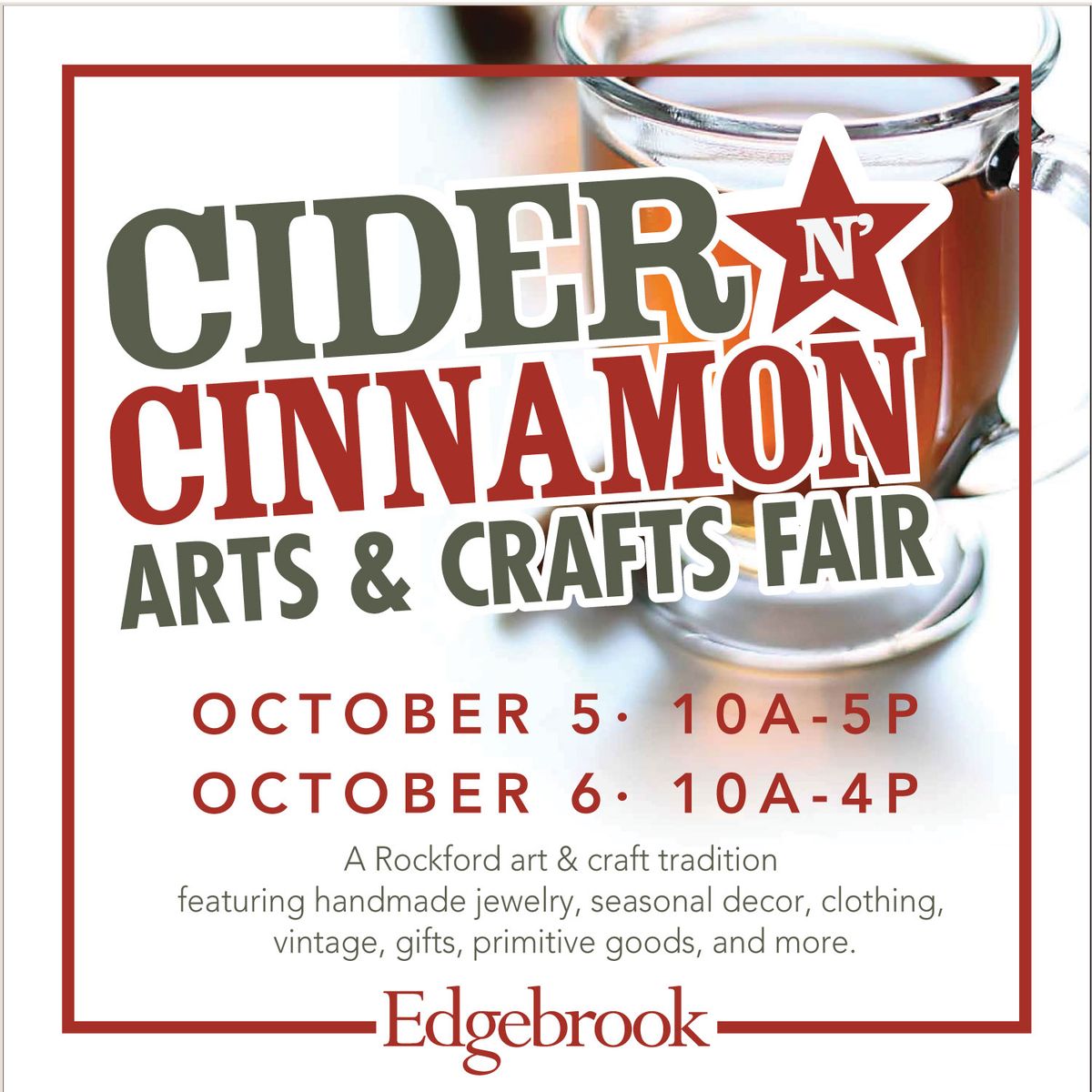 Cider N' Cinnamon Arts & Crafts Fair