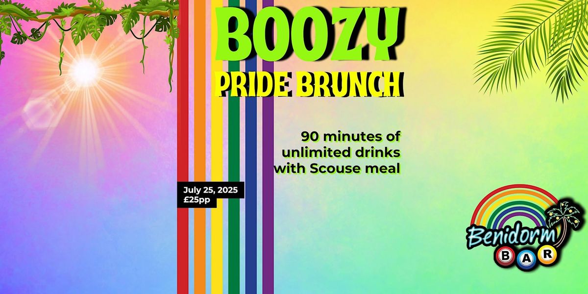 Boozy Pride Brunch @ The Benidorm Bar