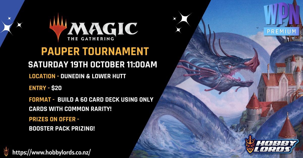 Magic the Gathering - Pauper Tournament!