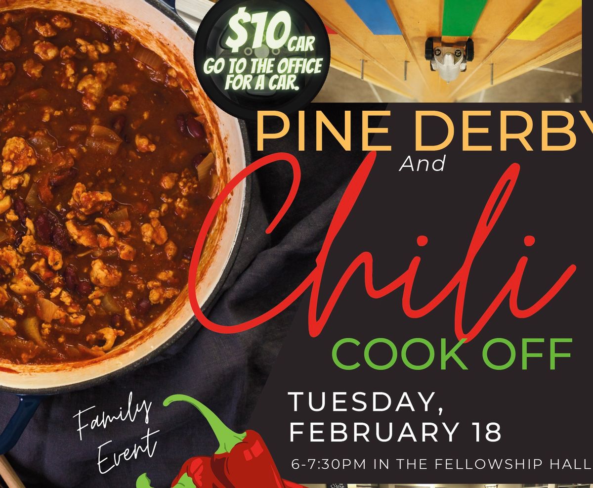 Pine Car Derby, Chili Cook Off, Mr. Apple Pie Contest