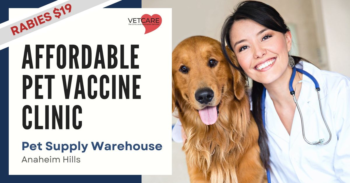 Affordable Pet Vaccine Clinic