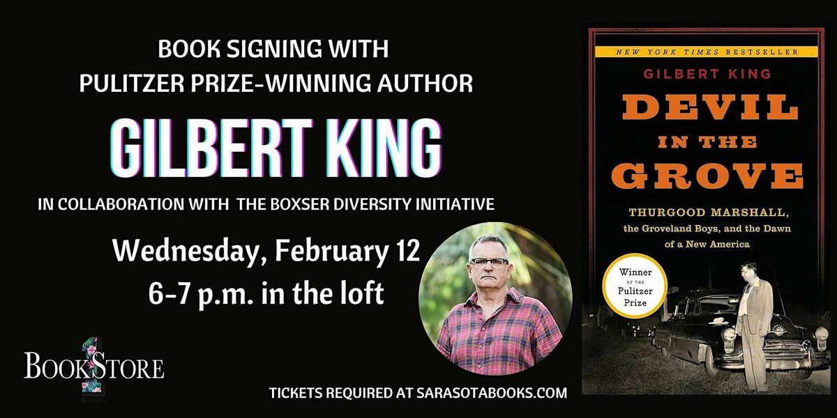 Book Signing with Pulitzer Prize-Winning Author Gilbert King