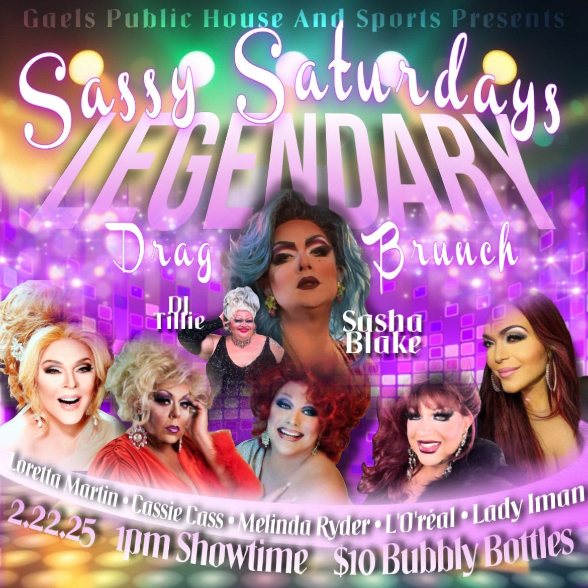 Gaels Legends of Drag Brunch! 