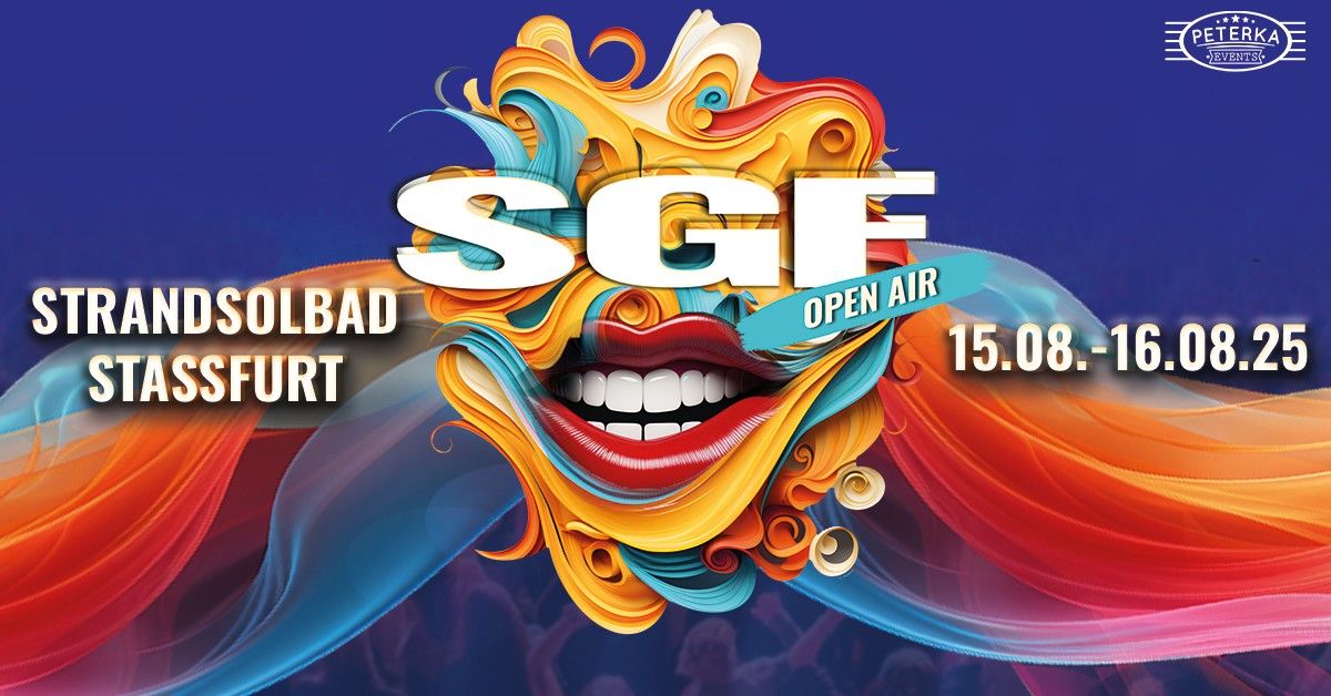 SGF Open Air 2025 | Strandsolbad Stassfurt | 15.-16. August 2025