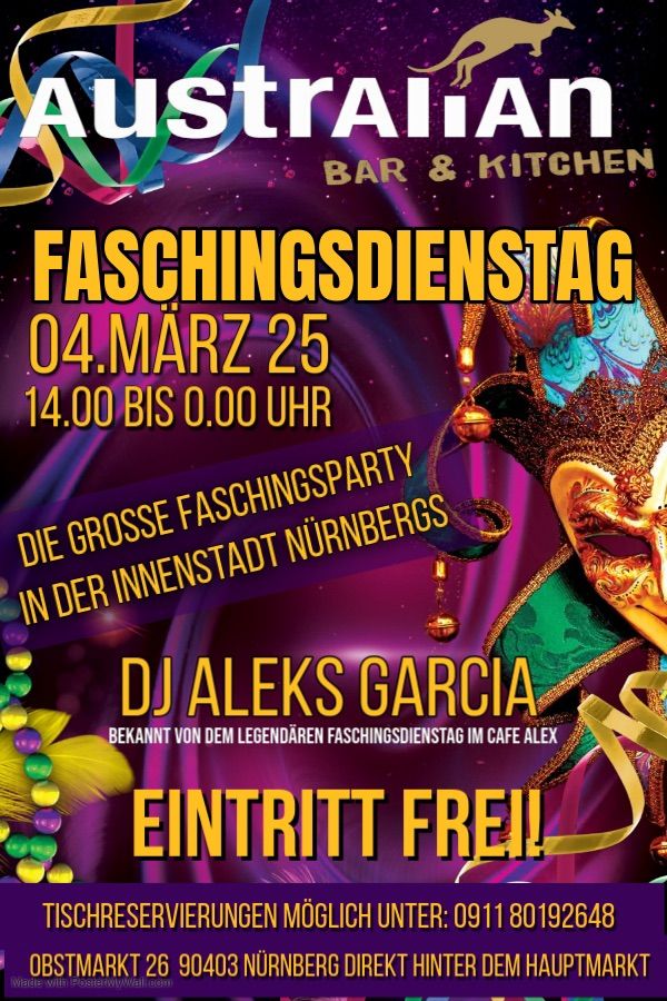 FASCHINGSDIENSTAG