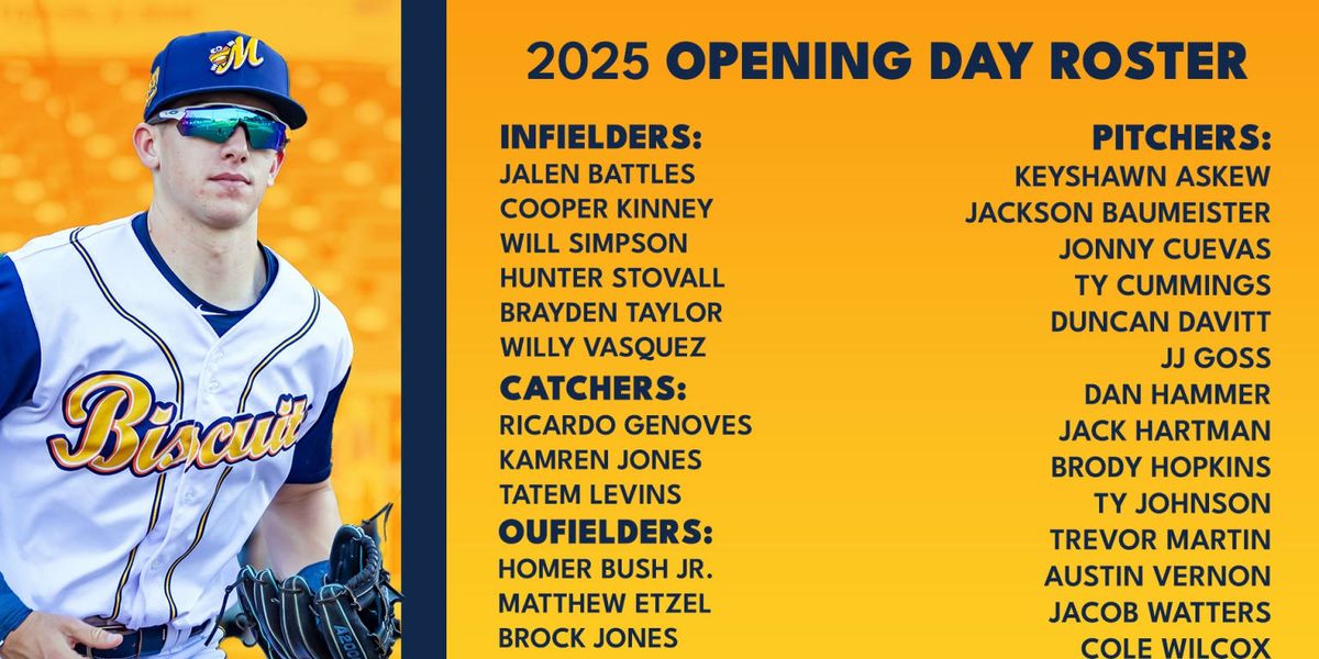 Columbus Clingstones vs. Montgomery Biscuits