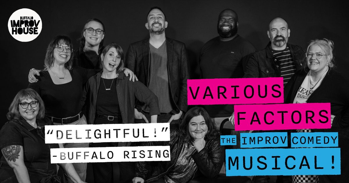 Various Factors: The Improv Comedy Musical AND Live Piano Karaoke!