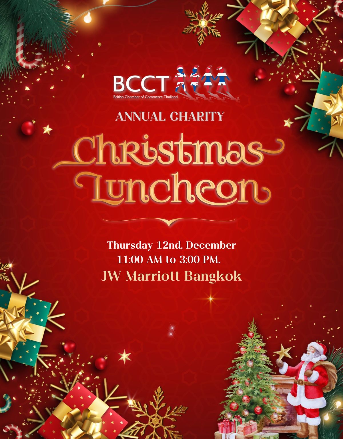 BCCT Annual Charity Christmas Luncheon! 