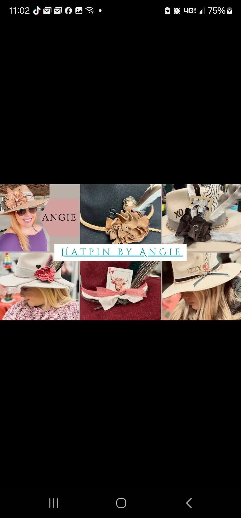 Valentine's sale and hat making with Angie!