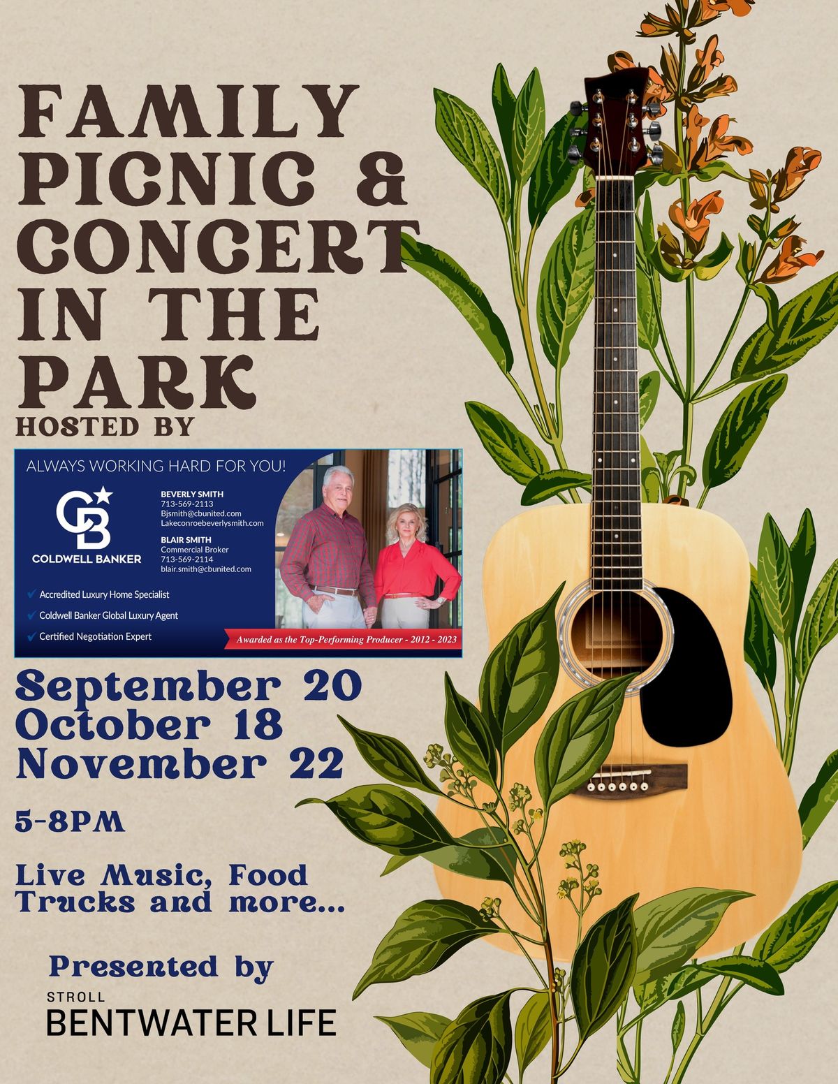 Family Picnic & Concert in the Park