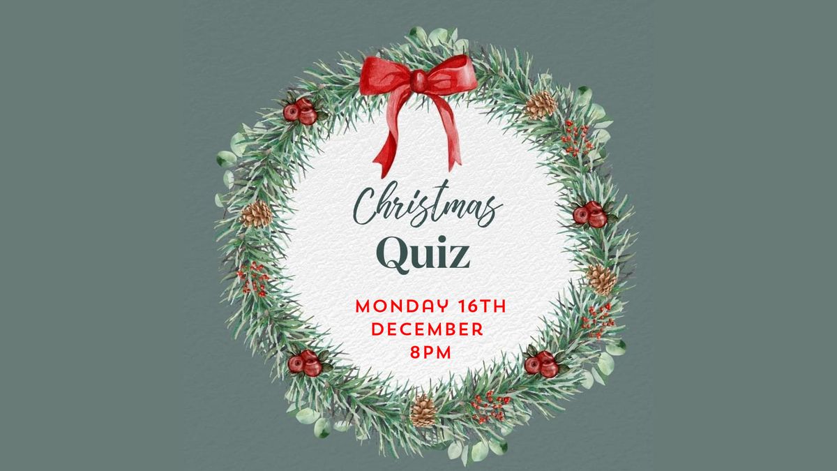 Charity Christmas Quiz \ud83c\udf32\ud83d\udcdd\ud83c\udf85