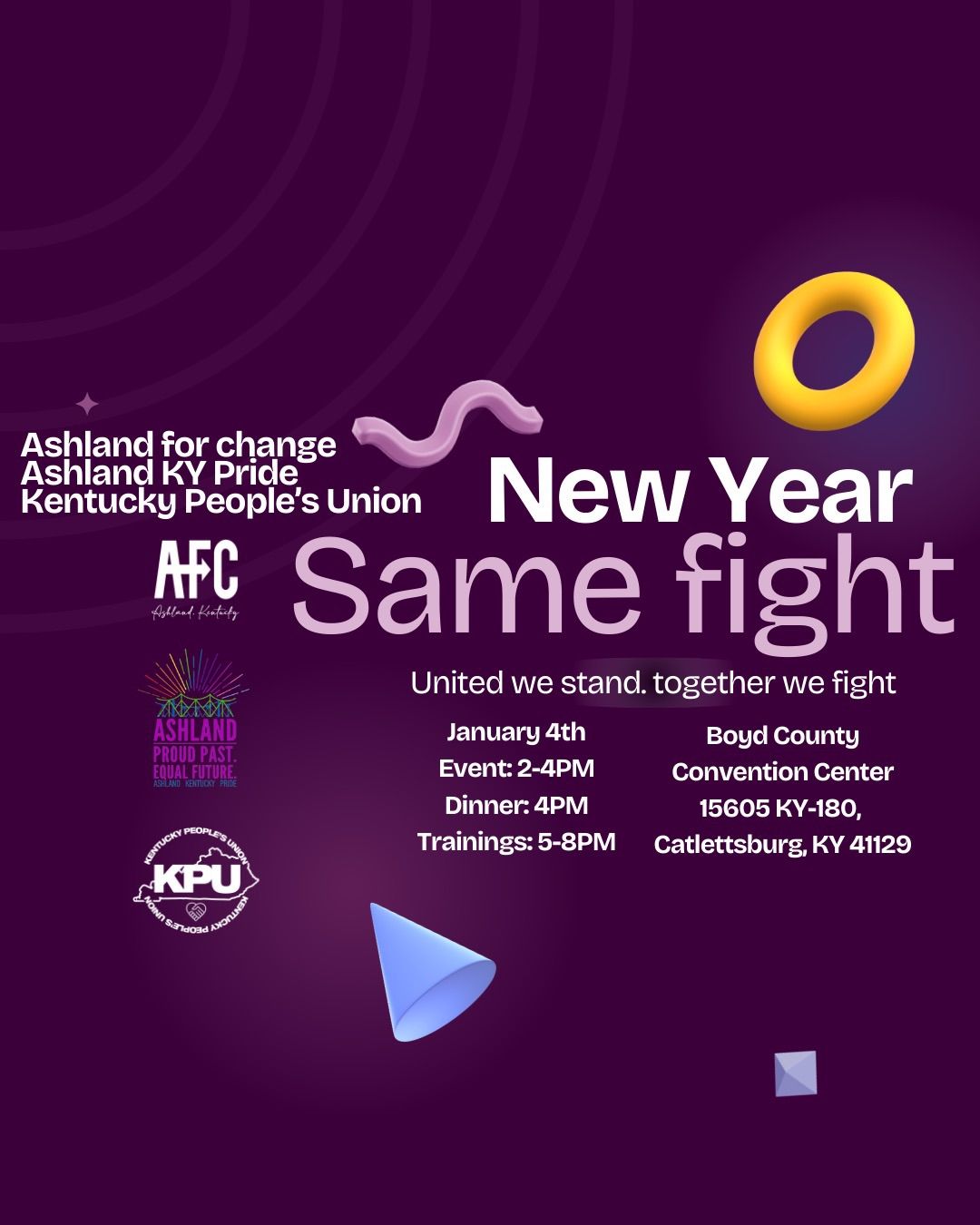 Ashland Coalition: New Year, Same Fight