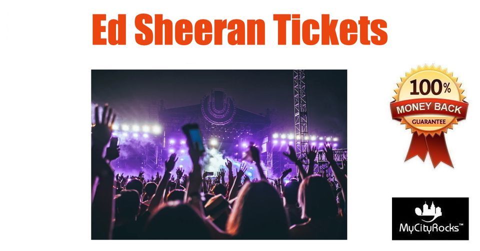Ed Sheeran Tickets Las Vegas NV Allegiant Stadium