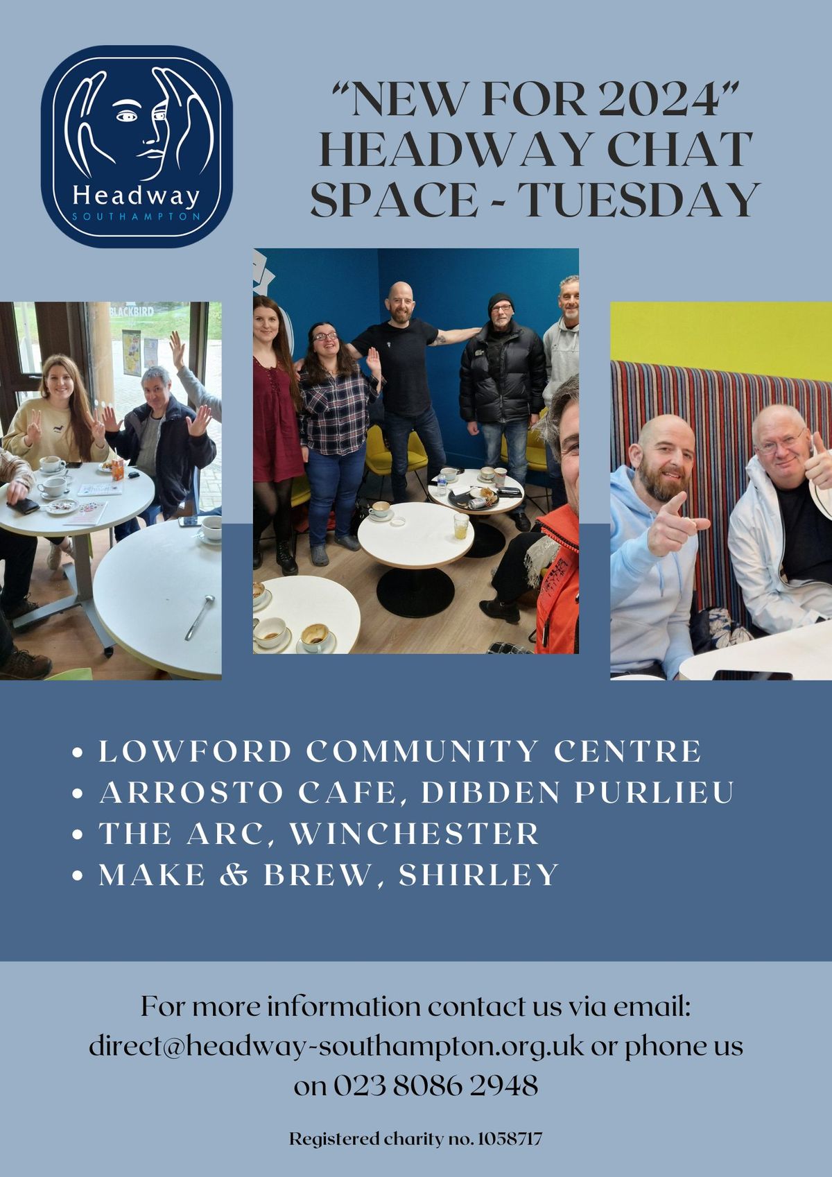 Headway Chat Space - Make & Brew, Shirley 