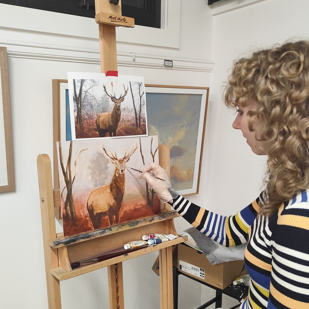 Monday Night Painting in Oils with David Kemp