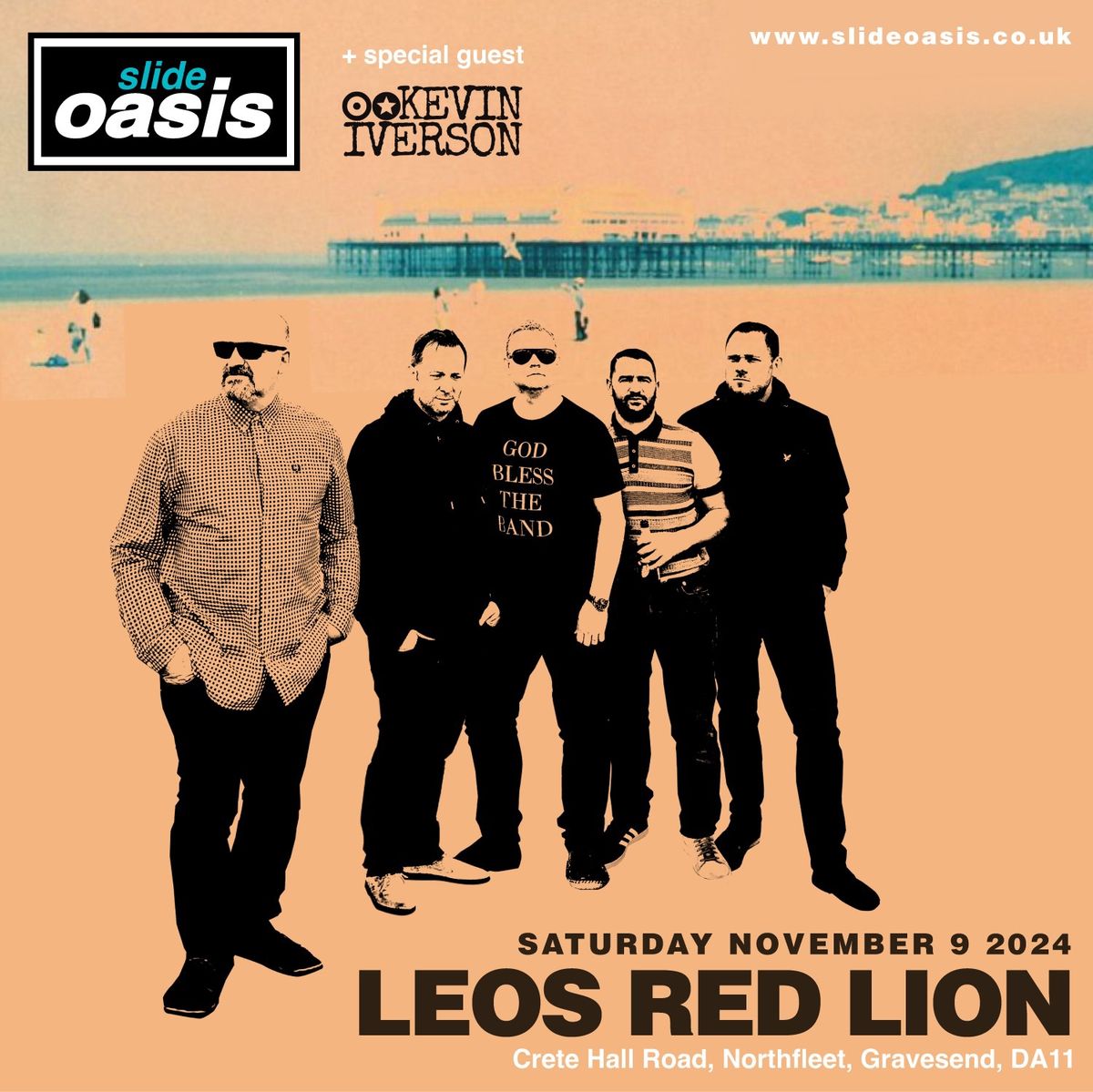 Slide Oasis Live @ Leo\u2019s Red Lion Gravesend